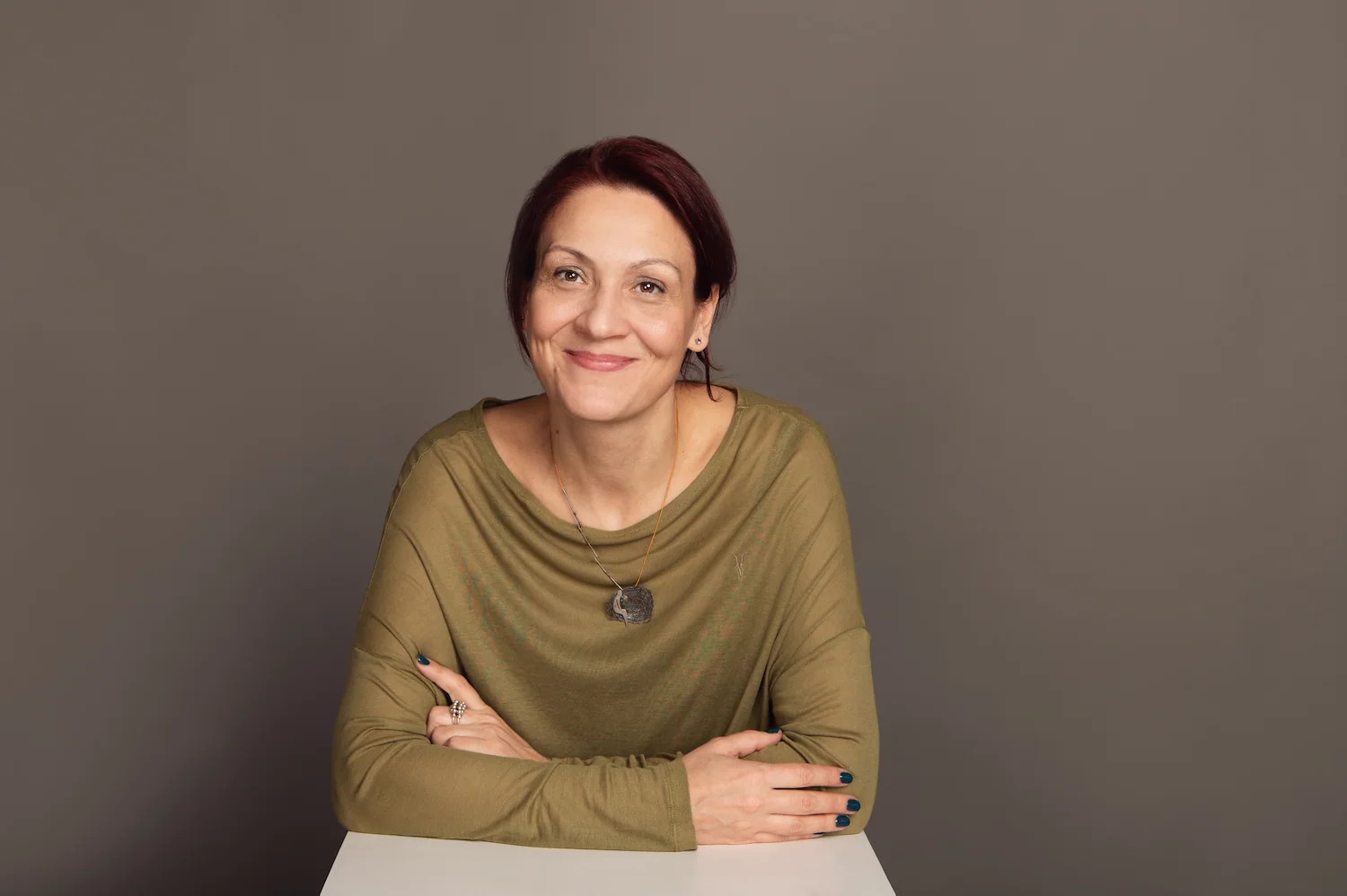 Porträtt av Madalina Zaharia